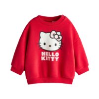 Kids Printed Cotton Sweatshirt