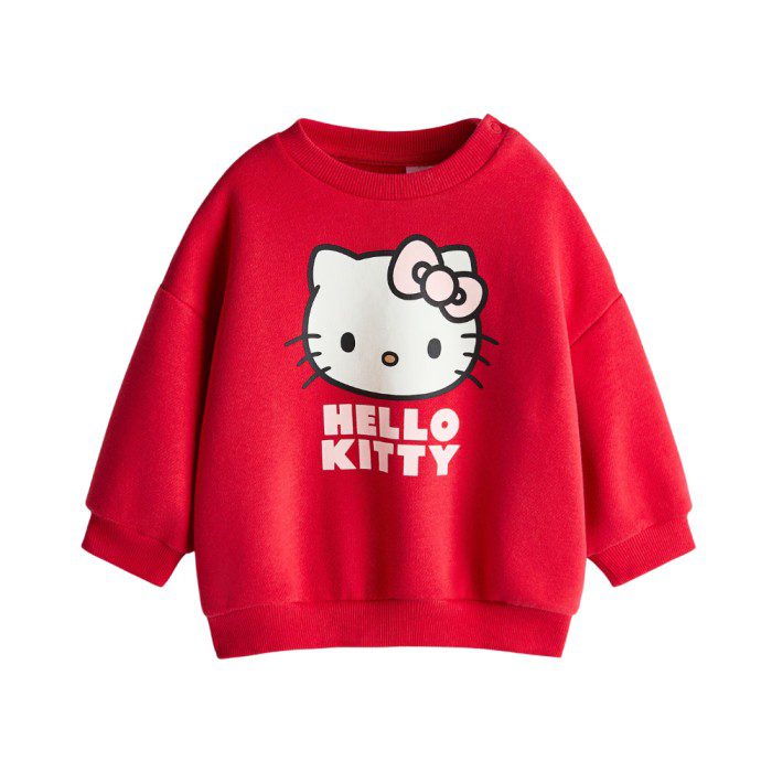 Kids Printed Cotton Sweatshirt