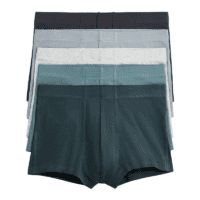 Men’s Short Cotton Boxer Briefs