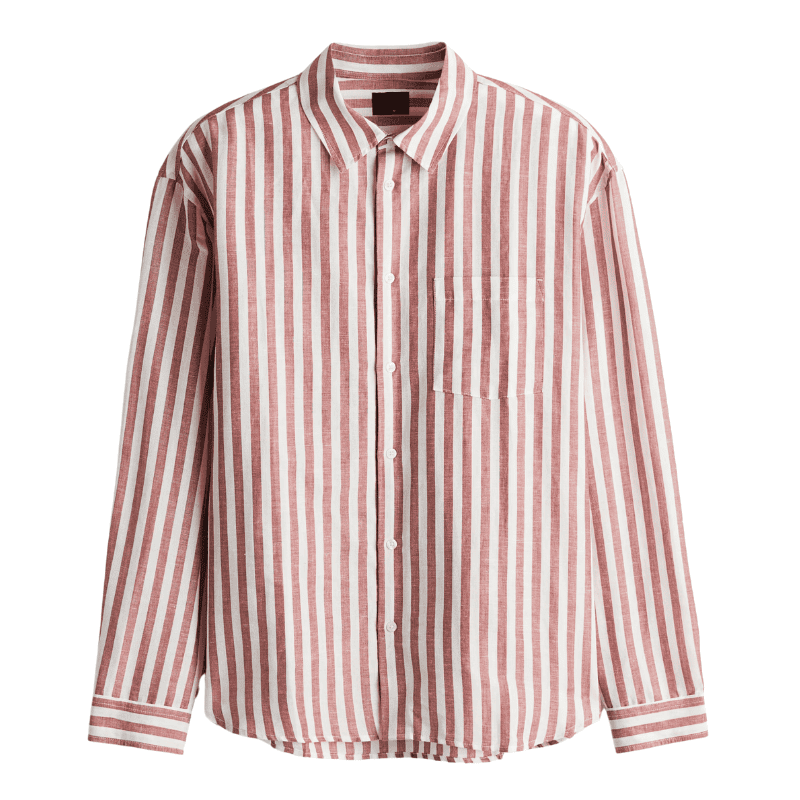 Men's Long Sleeve Striped Shirt Manufacturer