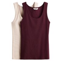 2-Pack Women’s Vest Tops | Custom Cotton Vest Tops OEM & ODM